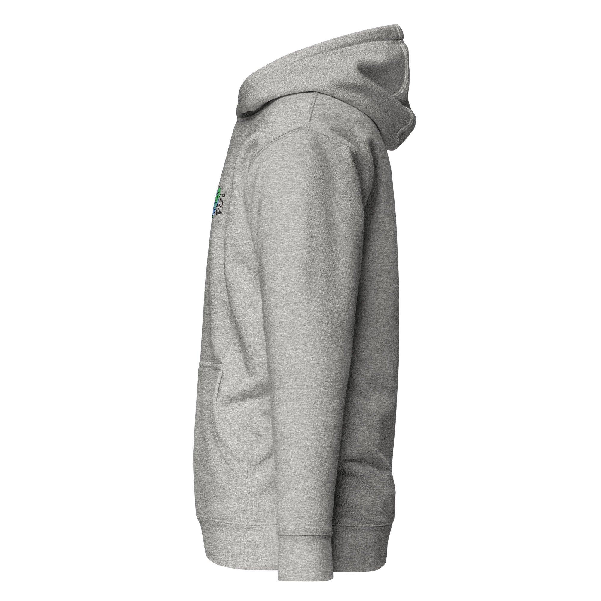 I Love GIS Unisex Hoodie (Black Text) - Image 10