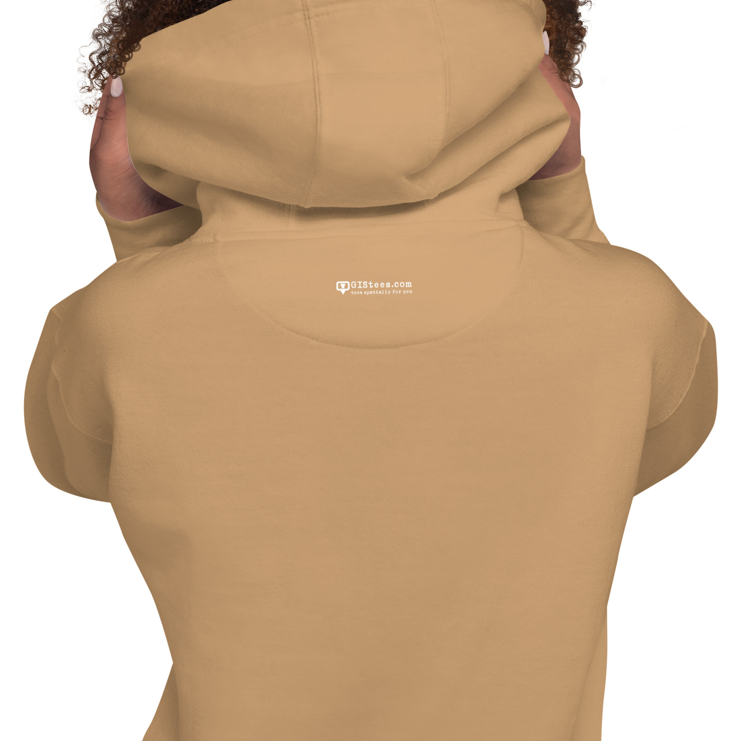 I Love GIS Unisex Hoodie (White Text) - Image 28