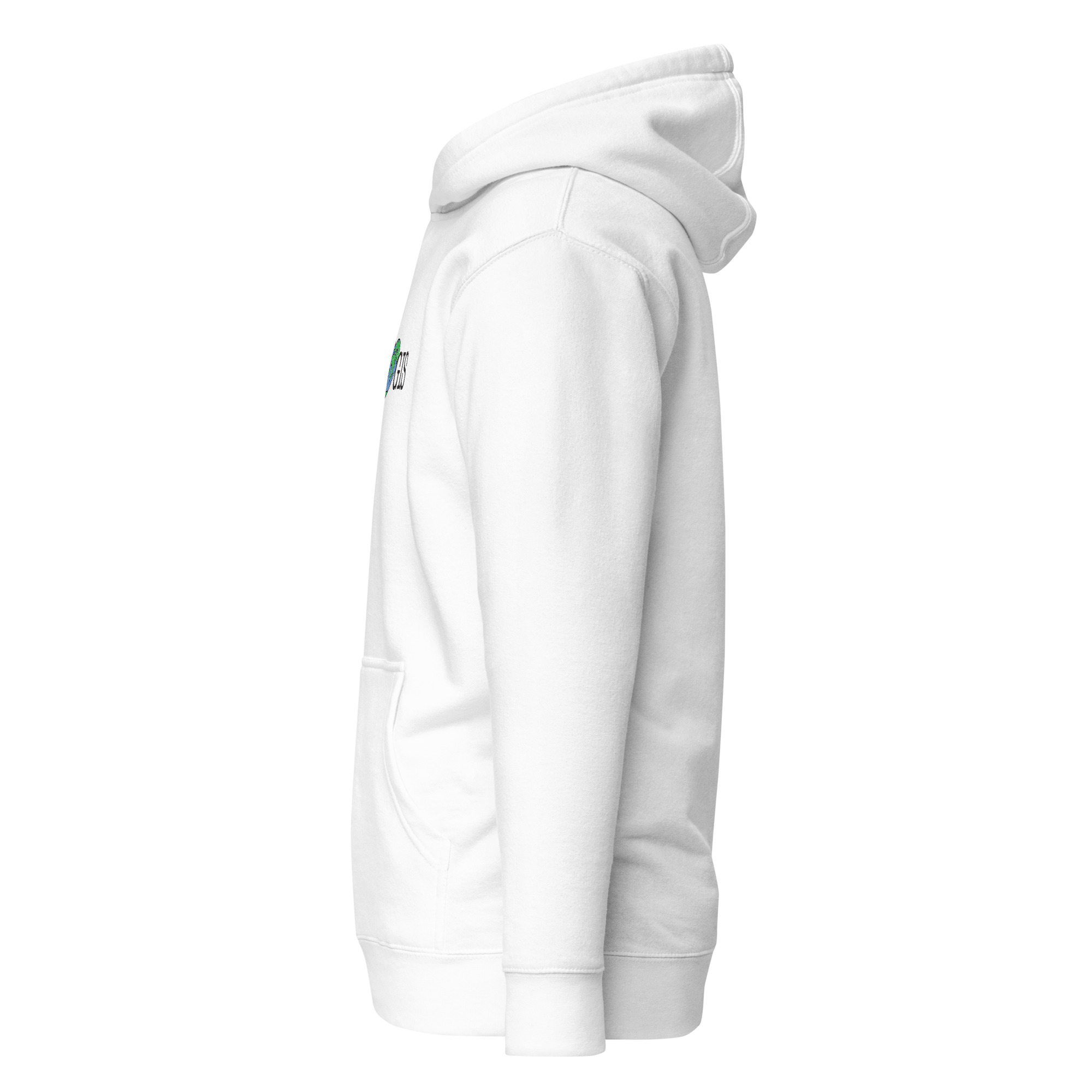 I Love GIS Unisex Hoodie (Black Text) - Image 11